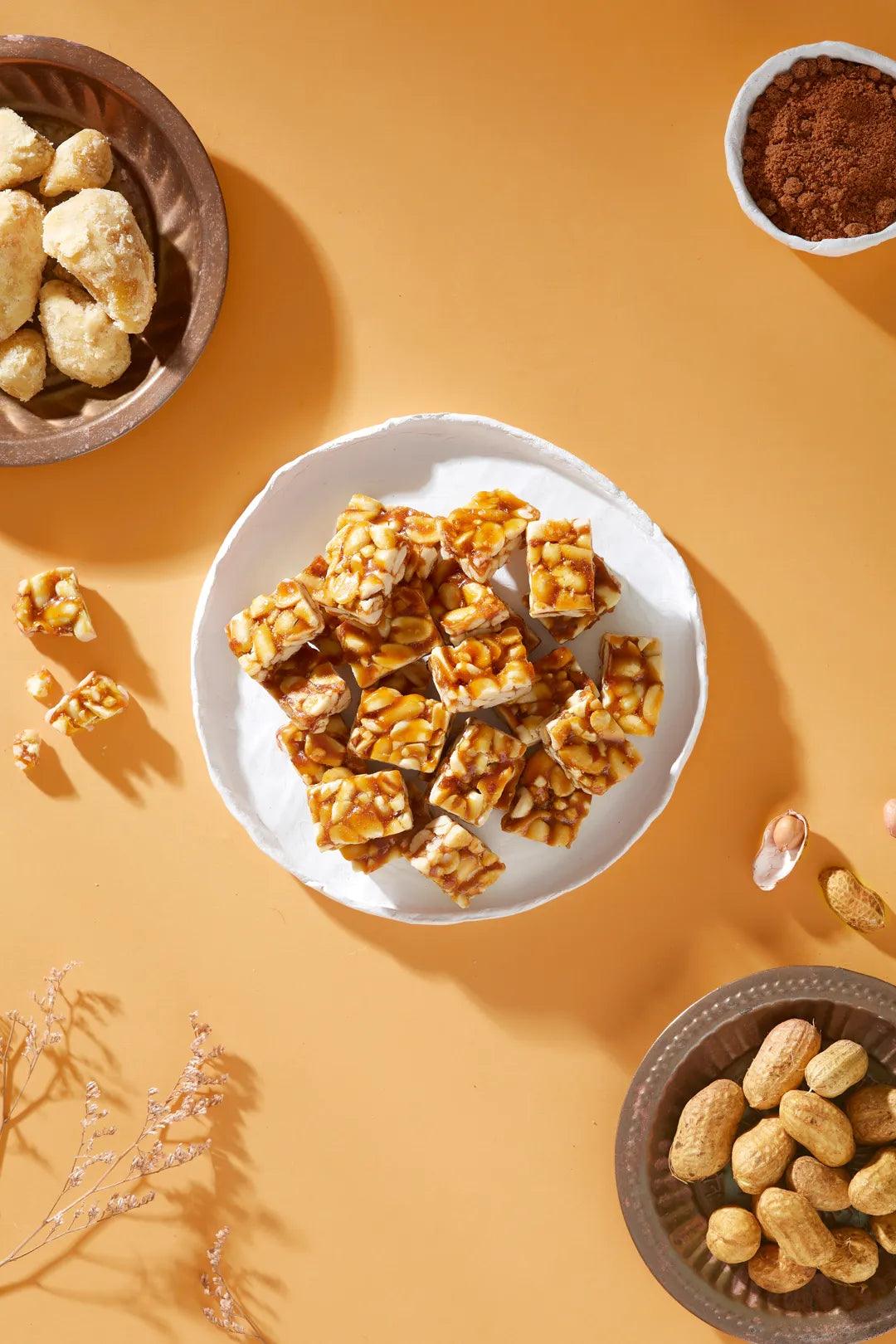 Classic Groundnut Chikki Bites